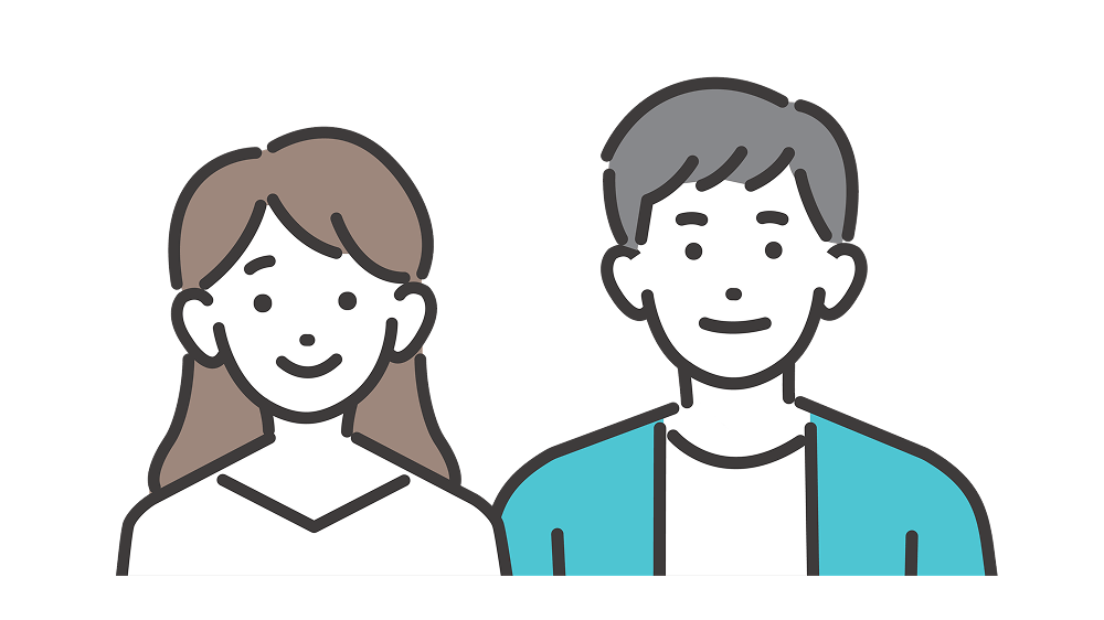 男性・女性のイラスト