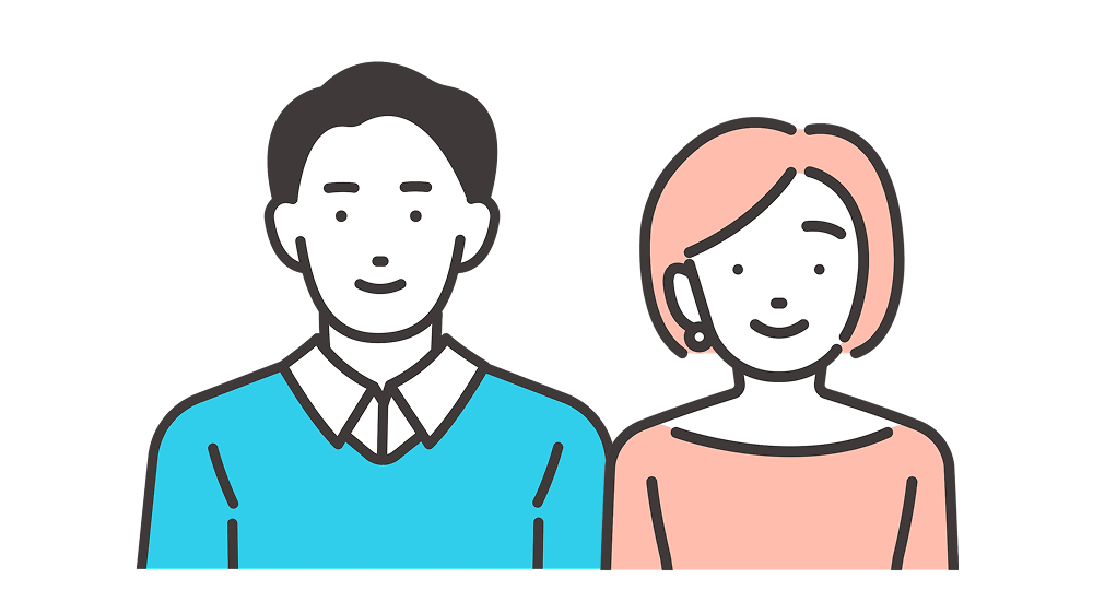 男性・女性のイラスト